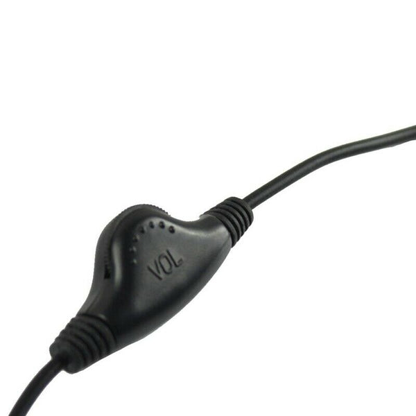 2Pcs 3.5mm M/M Stereo Headphone Audio Extension Cable Cord With Volume Cont N6Y7