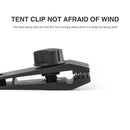 Outdoor Camping Tents Windproof Clamp Tighten Canopy Fixed Buckle (1pc) A