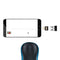 2X Micro USB Male to USB Female OTG Adapter Converter For Android Tablet Phone Z