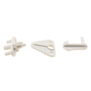 4xUniversal Marine Safety Door Gate Latch for Pontoon Boat Rail Replacement Gray