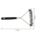 Kitchen BBQ Grill Barbecue Cleaning Brush Stainless Steel Cooking Tool Brush Hn