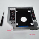 Universal Optical Bay 12.7mm SATA HDD SSD Hard Drive Caddy Adapter for laptop