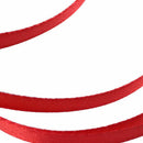 1/4" 6mm 25 Yard Silk Ribbon for Craft Xmas Wedding Party Gift Wrap Red D5A8