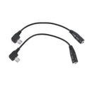 2Pcs Mini USB Jack to 3.5mm female Headphone Earphone Adapter Audio Cable C