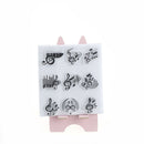 Happy Notes Transparent Clear Silicone Stamp for DIY Scrapbooking Album Decor JR
