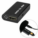 PS2 to HDMI Audio Video AV Adapter Converter 3.5mm Audio Output for HDTV