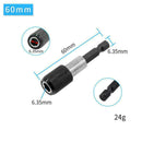 3pc Magnet Extension Extend Socket 1/4" Hex Power Screwdriver Hol Bit Drill J1D0