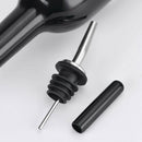Black Rubber Pourer Cap Liquor Bottle Pourer Cover Dispenser Spout Dust Cov K1Y2