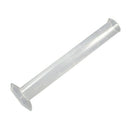 250mL Clear White Plastic Liquid Measurement Graduated Cylinder for Lab Set