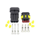 10 Set 3 Pin Way Car Super seal Waterproof Electrical Wire Connector Pl FIY