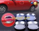 Triple Chrome Car Door Handle Cup Bowl fit for Mazda 6 03-08 Mazda 3 04-09 Hf
