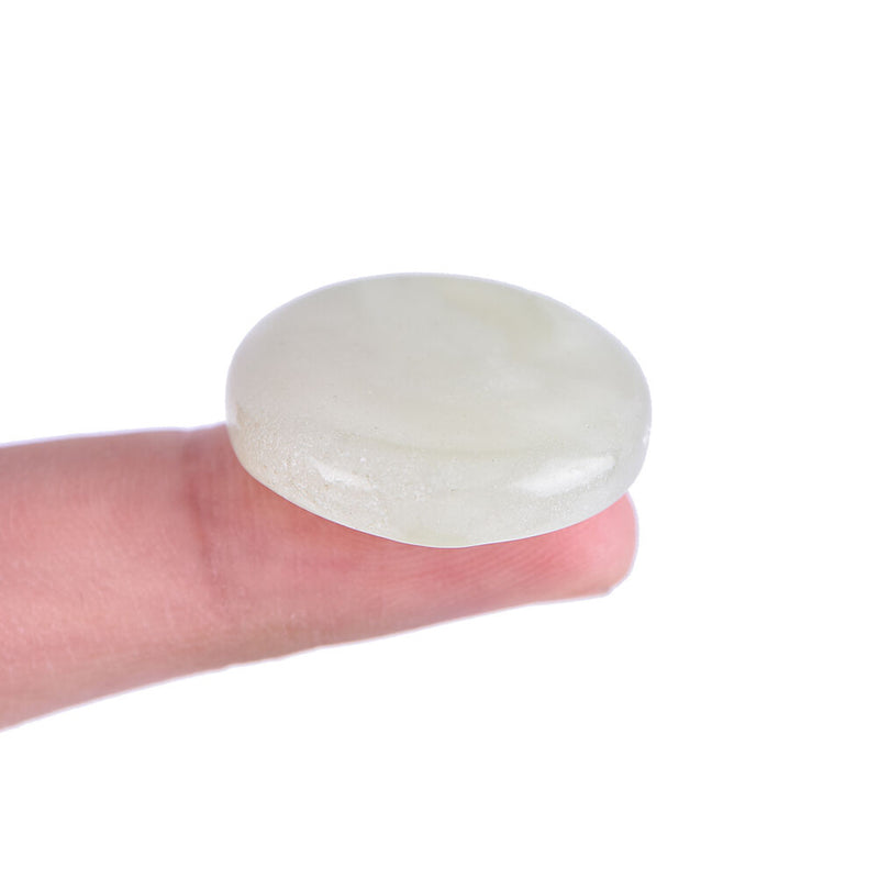 Unique Round Jade Stone Eyelash Extension Glue Adhesive Pallet Stand Holde NMTO