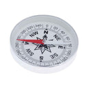 Waterproof Multifunctional Aluminum Alloy Compass Pocket Size Hiking Gear