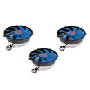 3Pcs Bearing CPU Cooler Fan Heatsink Radiator for Intel Socket LGA1156/1155