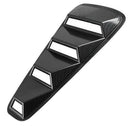 for Ford Mustang 1/4 Quarter Carbon Style Side Window Louvers Scoop Cover V
