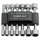 Impact Drills Driver Bit Set Extension Socket Adapter Hex Shank 8cs + Power