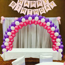 DIY Balloon Arch Kit Balloons Column Stand with Frame Base Pole Ballons Clips
