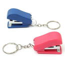 Portable Keychain Mini Cute Stapler For Home Office School Paper Bookbinding lj