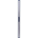 Office Blue Plastic White Board Magnetic Stripe Bars 30cm Length 2 pcs