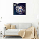 4 Sets Christmas Snowman 5D Diamond Painting Xmas Gifts Embroidery DIY Kit