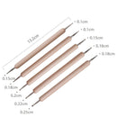 24PCS Pottery Mandala Dotting Tools Rock Clay Sculpting Painting Ceramic Stencil