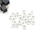 20pcs 2.5mm Female Connector 3 Pin Headphone Jack Socket Mono ChannelPJ-201M J3
