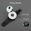 USB Rechargeable Bike Rear Tail Light LED Bicycle Warning Safety Waterproof Lamp