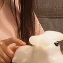 Cute Dog Led Contact Sensor Night Light Desk Lamp Novelty Dimmer Table Lamp