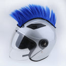 2 x DIY Motorbike Skinhead Wig Punk Helmet Mohawk Wig Costumes Hairpiece