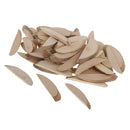 50x Wood Oval Half Cut Log Slice For Wedding Centerpiece Table Decoration