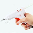 Hot Glue Gun Melt Electric Heat for 7-7.5MM Sticks Crafts Professional 20W WWK