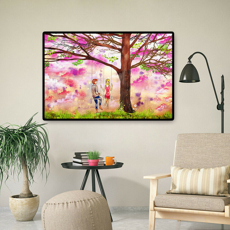 Swing Lovers Paper Puzzles 1000pcs Adults Kids Jigsaw Picture Assemble Toys