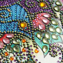 5D DIY Special Shaped Diamond Painting Peafowl Cross Stitch Craft Kit Decor