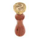 Retro Wood Handle Sealing Wax Stamp Personalised Name Wax Stamps Kits S