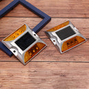 6 LED Solar Power Marker Driveway Pathway Dock Path Ground Road Step Li ZY 3C