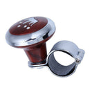 Crown Pattern Metal Plastic Handle Steering Wheel Spinner Knob for Auto Tru