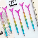 Colorful Mermaid Ballpoint Pen Kids Praize Gifts Writing Stationery Pens W9 E3I1