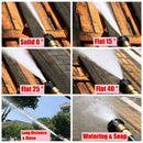Pressure Washer 6-In-1 Spray Nozzle Tip, Quick Change Over And Easy Adjusta W3P8