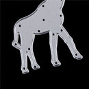 Cute Deer Metal Cutting Dies Stencil For Scrapbooking DIY Album Cards LJ