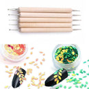 Pottery Clay Dotting Tools Pen Polymer Clay Modelling Sculpting Ball Tools Y2L9