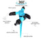 Garden Sprinkler, 360 Degree Rotating Lawn Sprinkler with Up To 3,000 Sq. F