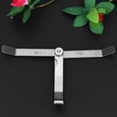 Stainless Steel Measure Tool Metric 0.05 To 1Mm Thick Curved Feeler Gauge  KAY