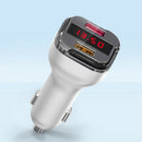 Smart car with display charger / dual usb car charger