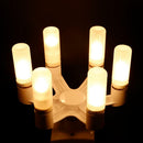 E27 TO 6 E27 LED Bulb Socket Adapter Splitter Lamp Base Converter Light Holder