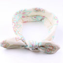 Cute Baby Headband Bunny Ear Girl Headwear Bow Elastic Knot Headbands