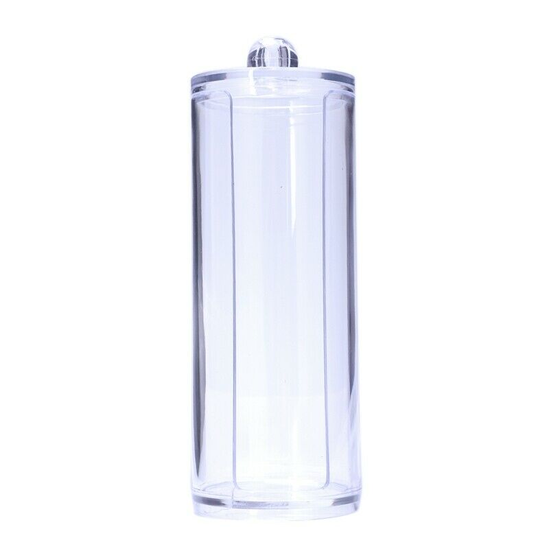 Round Cosmetic Organizer Makeup Case Cotton Pad Case Box Lipstick Holder Cl V3V5