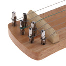 Portable Solid Wood 6 String Guzheng Zither Hand Trainer Finger Exerciser