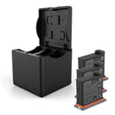 Fast Charging One Drag Three Camera Charger Storage Type Charging Box for D