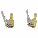 2x 6mm Air Valve Connector PR Auto Truck Tire Valve Inflator Brass Tool W1Y2