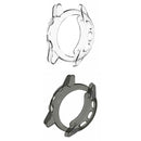 2pieces Smart Watch Silica Gel Protective Case Clear For garmin fenix 5X